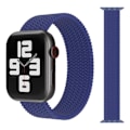 Miniatyrbillede 2 af 5: Apple Watch Kompatibel ARMBÅND Elastisk BLÅ 42/44/45 mm Blå M