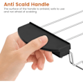 Miniatyrbillede 4 af 8: Toaster Varmehylde Brødskiveholder Grill Varmehylde Sandwich Rack Praktisk Toaster Tilbehør - Toaster Rack