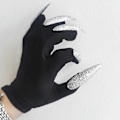 Miniatyrbilde 4 av 5: Halloween Spøkelseshansker Lange Neglehansker Halloween Vampyrhansker Med Negler Black