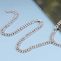 Miniatyrbilde 4 av 4: Rhinestone Krystall Y Form Halskjede Lang Gull CZ Anheng Halskjede Glitrende Party Nattklubb Halskjede Kjede Smykker for Kvinner og Jenter B