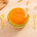 Miniatyrbild 5 av 5: Lunchbox för barn pojkar Både runda och fyrkantiga former Lunch lunchbox lunch box - with fork and spoon