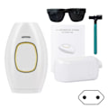 Miniatyrbillede 1 af 5: Smertefri Laser Hårfjerningsenhed, Multifunktionel Sikker Epilator, 5 Tilstande Hårfjerningsenhed, til Brug på Kroppen White EU plug