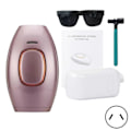 Miniatyrbillede 1 af 5: Smertefri Laser Hårfjerningsenhed, Multifunktionel Sikker Epilator, 5 Tilstande Hårfjerningsenhed, til Brug på Kroppen Pink AU Plug