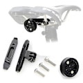 Miniatyrbillede 1 af 5: Til Garmin Varia Cykelsaddelmontering Baglygte Sædemast Braket Holder Til Garmin Varia Radar Bakkespejl Tl300 Rtl510 515