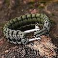 Pikkukuva 4 / 5: Paracord-ranneke, Selviytymisranneke, Taktinen selviytymisranneke, Paracord-selviytymisranneke, 2 kpl