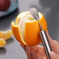 Miniatyrbillede 4 af 5: Appelsin skræller i rustfrit stål