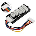 Miniatyrbilde 2 av 5: 2S-6S Balanse Lader Utvidelse JST XH Adapterkort RC Lipo Batterilading KAESI