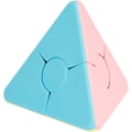 Pikkukuva 2 / 6: Pyramid Speed Cube - ABS-materiaalista valmistettu Pyraminx ilman tarroja | Kannustaa oppimaan taikakuution | Sujuva pyörivä palapeli | Visuaalisesti miellyttävä palapelilelu round beads