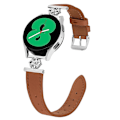 Pikkukuva 3 / 5: Garmin vivoactive 5/Garminactive 5 -kellolle nahkainen ranneke kukkakoristeella, säädettävissä Multicolor Style D