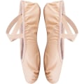 Miniatyrbillede 1 af 5: Balletdansesko med delt sål - Flade Gymnastikdansesko Lightpink 2 UK