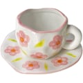 Pikkukuva 1 / 6: Sööt Kohvikupid Teekupid ja Aluskomplekt, Pilve Kohvikupid Kaputšiino Latte Tee Piimakupid Hommikusöögi Kupid Kingitused