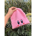 Miniatyrbild 4 av 5: HANDARBETE - Kirby Beanie Vuxenstorlek Anime Hatt Tillbehör Kawaii, Medium-Stor
