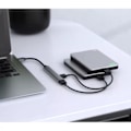 Pikkukuva 2 / 6: Kompakti ja monipuolinen 4-porttinen USB-keskitin, musta