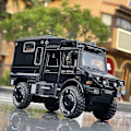 Pikkukuva 2 / 5: 1/32 Rv Alloy Simulaatio Maastoauto Lasten Leikkikalut - Keltainen Yellow