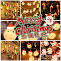 Miniatyrbilde 2 av 3: 1 stk 1,5 m Lyslenke Juledekorasjon Julenisseform Gave Nattlys Lyslenke Uten Batterier For Stue Christmas Clown