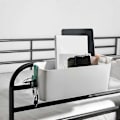 Miniatyrbilde 4 av 6: Sengestativ Lommer Oppbevaringsholder For Oppbevaring Av Fjernkontroller Mobiltelefonlading Seng Stue Bad Green