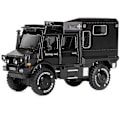 Pikkukuva 1 / 5: 1/32 Rv Alloy Simulaatio Maastoauto Lasten Leikkikalut - MUSTA BLACK