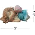 Miniatyrbilde 2 av 4: Miniatyr Fe-hage Figur - Drømmende Fe-statue Dreaming Fairy