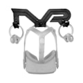 Miniatyrbilde 5 av 5: VR-tilbehør for Oculus Quest 2 VR-hodetelefonstativholder Black