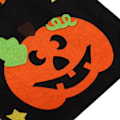 Pikkukuva 5 / 5: Halloween-kangaskassi, uudelleenkäytettävä makeinen- tai hapanpussi kahvalla, tuntumasta valmistettu lahjakassi