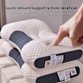 Miniatyrbild 2 av 5: 2024 Cervical Anti Snore Kuddar För Sömn - Kuddar För Nack- Och Axelvärk