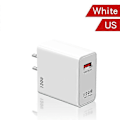 Miniatyrbilde 1 av 5: 120W Rask Ladestasjon USB-lader Strømadapter for iPhone Xiaomi Samsung US