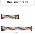 Miniatyrbilde 3 av 5: Flettet armbånd til Apple Watch 38/40/41 mm Mørk grå M 2-Pack