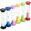 Timglas 6 Färger Timglas Timglas Timglas Timer 30sek / 1min / 2min / 3min / 5min / 10min (6-pack)