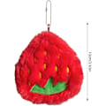 Miniatyrbillede 5 af 8: Møntpung Lille Tegnebog Plys Frugt Møntpung, Lille Blød Møntpung, Plys Taske Vedhæng, Slidstærk, Multifunktionel, Moderigtig, Passer til Kort, Nøgle Strawberry