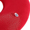 Pikkukuva 6 / 6: Tuolipehmuste Donut-pehmuste / Peräpukamatyyny Pumpulla Peräpukamatyyny Peräpukamille, Raskautta ja Eturauhasen Ongelmiin Square pad, rose red
