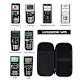 Miniatyrbilde 2 av 5: Hard Case Kompatibel med TI-84 Plus /TI-84 Plus/TI-Nspire CXII CAS/TI-Nspire CXII/TI-83 Plus/TI-89 Titanium/TI-85 /TI-86