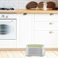 Miniatyrbillede 6 af 6: 1 stk. Robust Trinbræt til Badeværelse, Praktisk Skridsikker Toilettrin i Hvid og Grøn til Børn, Multifunktionel Trinbræt (Grøn)