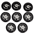 Miniatyrbild 1 av 5: 8-pack inlinehjul, inomhus/utomhus rullskridskohjul, ersättningshjul med kullager 64 mm