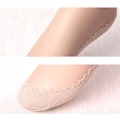 Miniatyrbild 3 av 5: Dam 12 par Silkeslen Anti-Slip Bomullssula Sheer Ankle High Strumpbyxor Strumpor Förstärkt Tå, Sheer Ankle Nylon pop strumpor 12 Pairs Beige 4-9