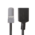 Miniatyrbillede 5 af 5: Bil Aux O Media Kabel til USB Adapter Stik til For Rav4 Ez Verso Camry