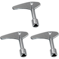 Miniatyrbild 1 av 7: 3 st Inner Triangle Spanner Key Metall Triangulär Nyckel Mätare Box Nyckel Gas Box Nyckel för Gas Vatten El Mätare Box Skåp