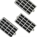 Miniatyrbilde 2 av 5: 8 stk. Luftfiltre Kjøleskap Flow Erstatningsdel Tilbehør for W10311524 AIR1