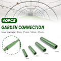 Pikkukuva 3 / 5: 10 kpl 8/11/16/20 mm Puutarhan kasvien tukikehysten liittimet Kasvi greenC 16mm greenC 16mm