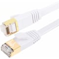 Pikkukuva 1 / 5: Cat7 Ethernet-kaapeli 30m, Kategoria 7, Litteä, RJ45, Nopea 10Gbp