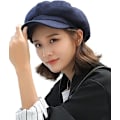 Miniatyrbillede 1 af 3: Kvinders Retro Spidset Ivy Newsboy Paperboy Baker Boy Beanie Gatsby Cabbie Maler Hatte