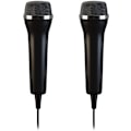 Miniatyrbilde 1 av 3: 2 Universelle USB-mikrofoner for Karaoke og Opptak (Wii, PS3, PS4, XboxOne, PC) - Svart