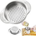 Miniatyrbillede 1 af 8: Rustfrit Stål Si, 8cm Mesh Si med Solid Håndtag, Hårdt Arbejde Dræning Vask Hjem Si til Køkken Mad/Pasta/Grøntsager/Ris/Frugt