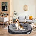 Miniatyrbillede 2 af 4: Hundeseng, Hundesenge til Store Hunde, Vaskbar Kæledyrs Madras Komfortabel Og Åndbar Stor Hundeseng L 68cm*55cm