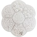Pikkukuva 1 / 7: Puolipyöreät helmihelmet, litteät helmihelmet kiiltävät irtoavat kaabošonit DIY-kaulakoruihin, rannekkeisiin, koruihin, hääpukuun, kynsikoristeluun