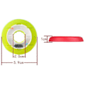 Miniatyrbillede 2 af 4: 10 stk. Silikone Fiskeline Opbevaringsholdere Fiske Snell Rigs Gear Spole Tenkara Line Keeper