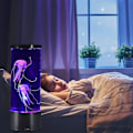 Miniatyrbilde 2 av 3: LED Fantasy Maneter Lava Lampe Sirkulær og Realistisk Maneter Akvarie Lampe Emosjonell Lampe Hjemmedekorasjon