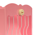 Miniatyrbillede 3 af 5: Kanin Hø Foderautomat Foder Krybbe Græsholder Hø Dispenser Kanin Hø Krybbe Blå Pink 21cmx25cmx13cm