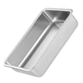 Serveringsbrickor Non-stick Multifunktionell Rostfritt Stål Rektangulär Metallbricka för Kök Silver 1