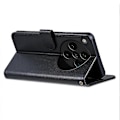 Miniatyrbild 4 av 5: AZNS Fodral för Oppo Find X8 Pro 5G - Anti-Repskyddande PU-Läder Stativ Plånboksfodral - Svart Multicolor Black
