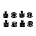 Miniatyrbild 1 av 5: 8 st Mikrofontrådsadapter 5/8 Adaptermutter 1/4 till 3/8 Mikrofontillbehör - Svart